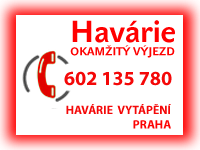 Havárie vytápění Praha - horká linka