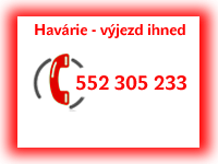 Havárie vytápění Domažlice - horká linka