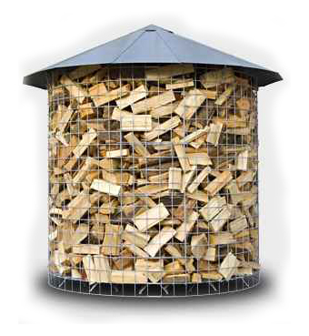 Palivové dřevo je potřeba správně skladovat a dlouho sušit